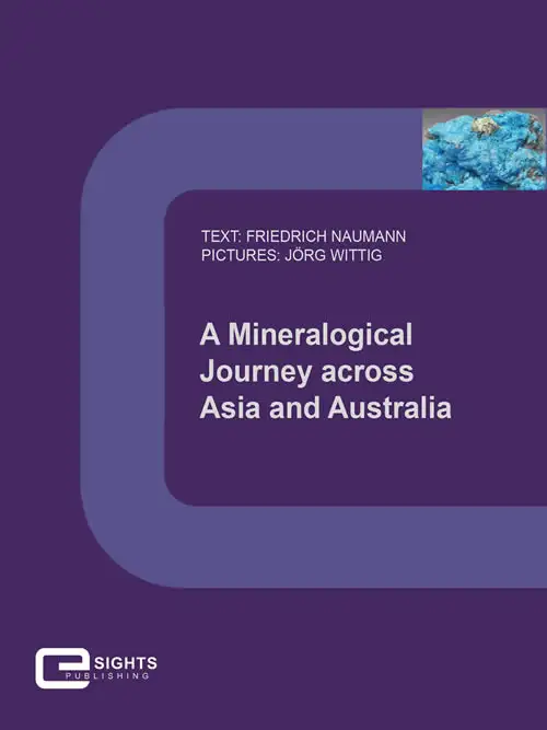 Cover from 'A mineralogical Journey across Asia and Australia' with title